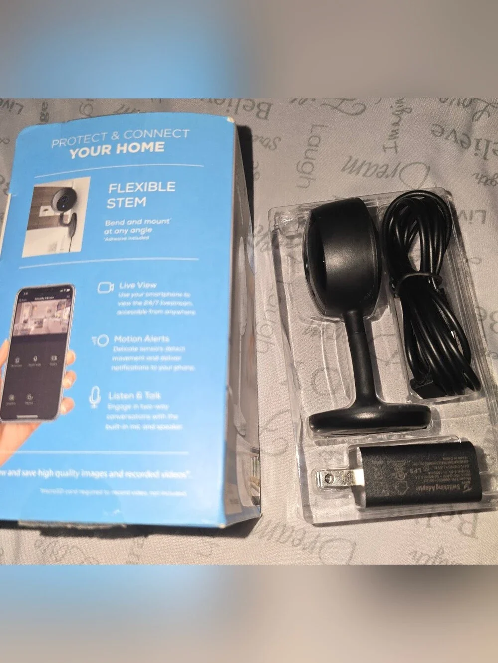 merkury innovation smart wifi camera Smart Wi‑Fi HD 1080p – Black